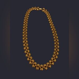 Krementz gold filled chain link necklace